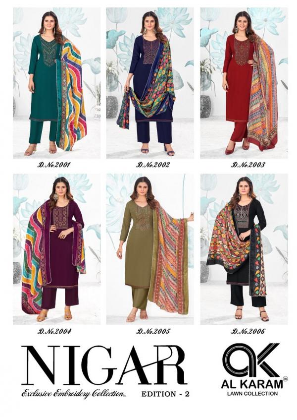 Alkaram Nigar Vol-2 – Dress Material